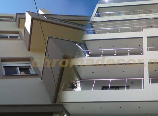 βαψιμο πολυκατοικιας κοστος,