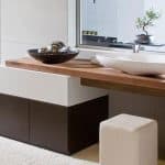 Έπιπλα Μπάνιου: ιδέες και υλικά