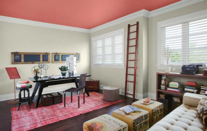 Χρώμα στο Ταβάνι