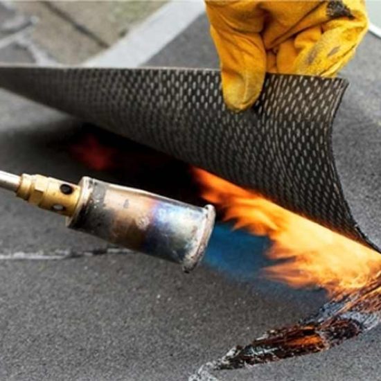 μόνωση ταράτσας με ασφαλτόπανα