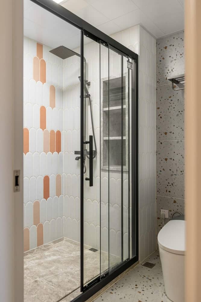 συρόμενη πόρτα μπάνιου