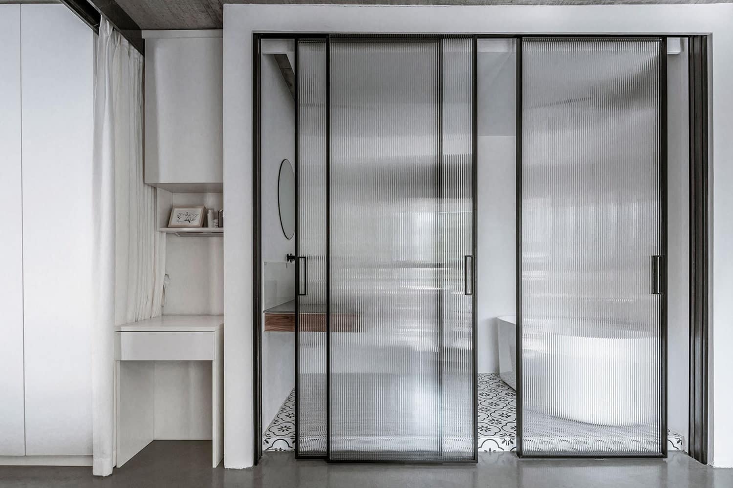 Τοποθέτηση συρόμενης πόρτας