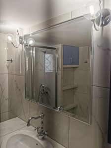 Ανακαίνιση Μπάνιου στο Παγκράτι καθρεφτης