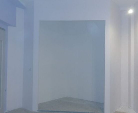 Διαμόρφωση χώρου ντουλάπας με γυψοσανίδα σε ανακαίνιση υπνοδωματίου στον Άλιμο