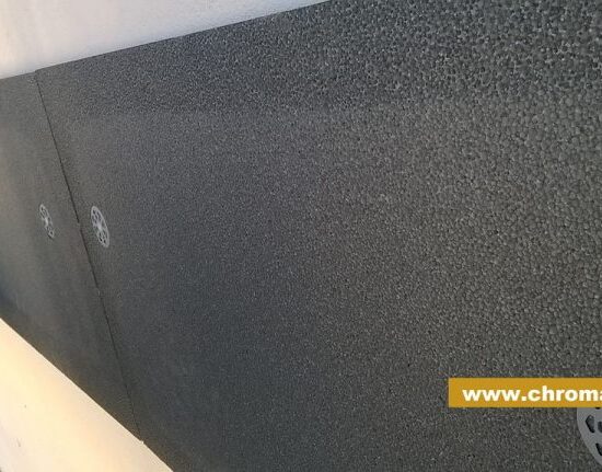 θερμοπρόσοψη κτιρίου με γραφιτούχα θερμομονωτικά πάνελ