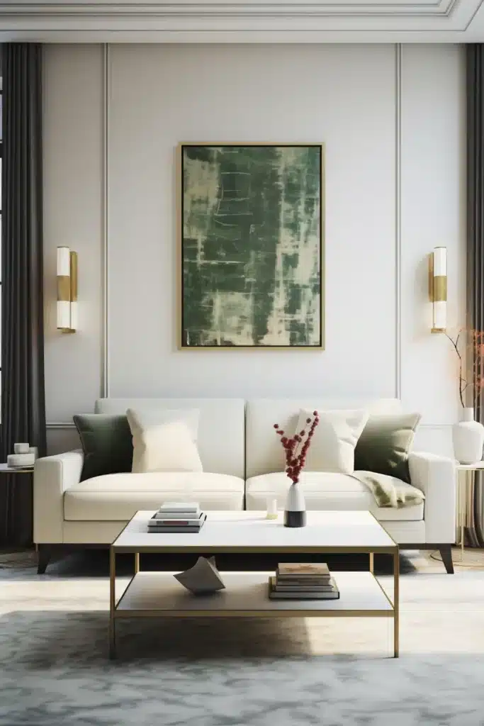 Ανακαίνιση σαλονιού με μοντέρνο minimal σχεδιασμό σε basic πακέτο